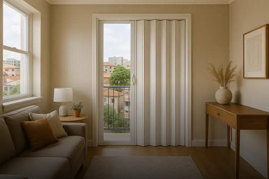 porta sanfonada em pvc em santa tereza: veja como escolher a melhor para seu espaço