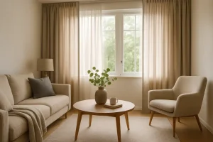 Cortinas sob medida: transforme seu espaço com conforto e estilo únicos