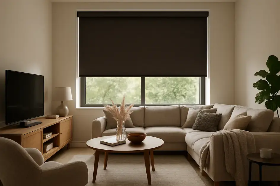 Persiana blackout para sala: a solução para conforto e controle de luz