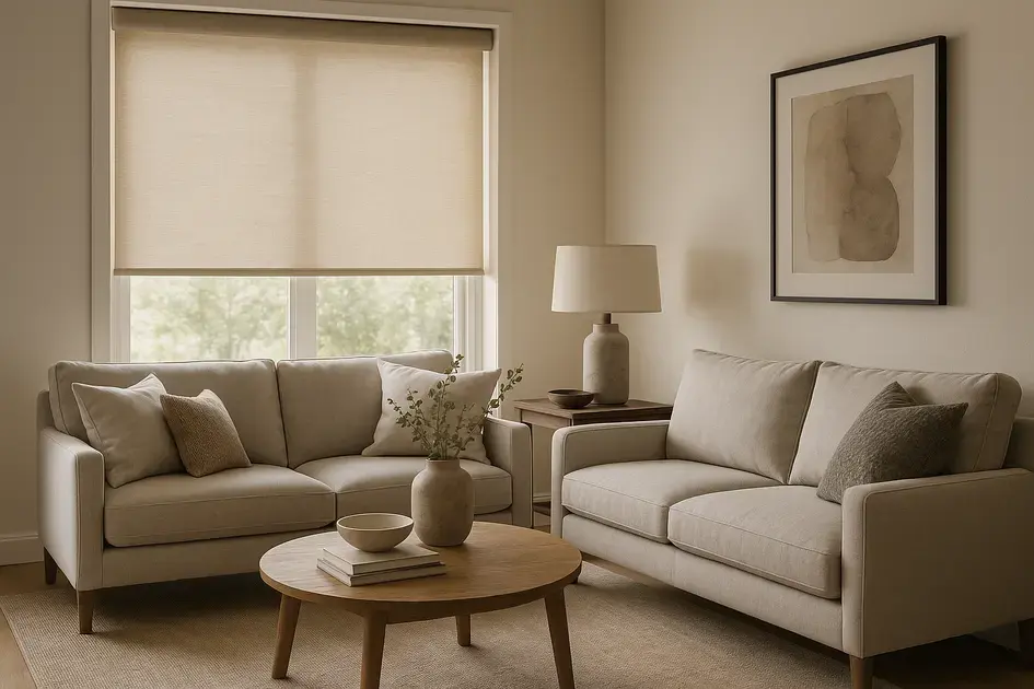 Persiana rolô para sala: estilo e praticidade para seu ambiente agora