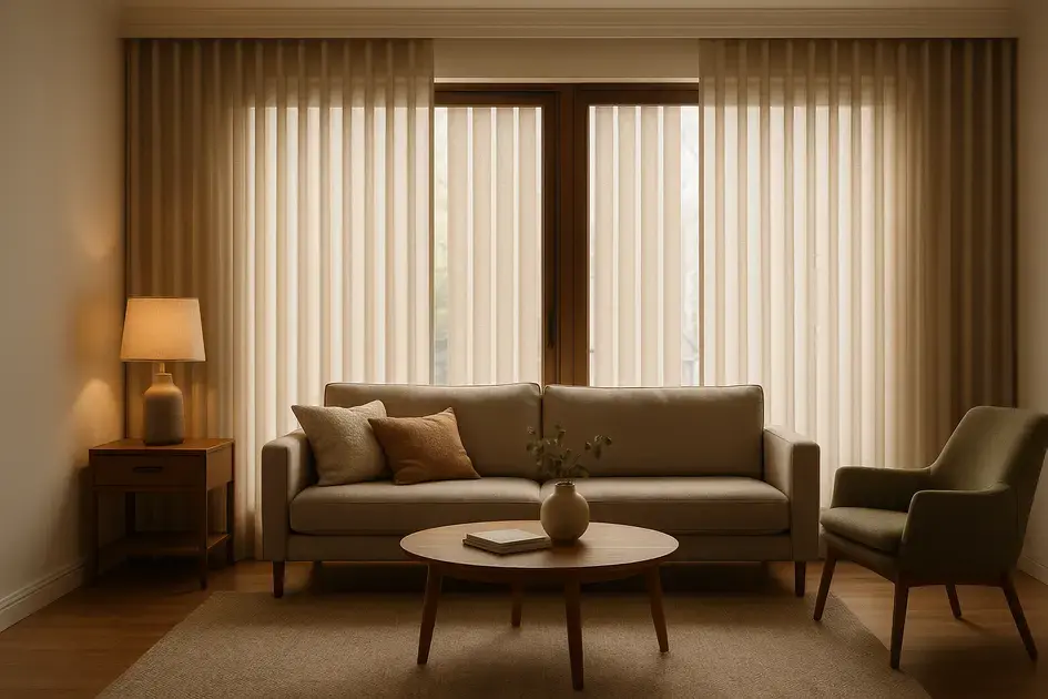 Persiana vertical tecido: soluções práticas e elegantes para seu ambiente