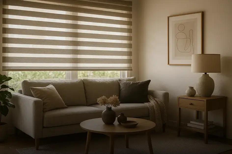 Persianas double vision em Schroeder: transformação com estilo e controle de luz