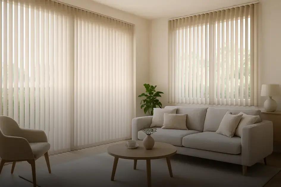 Persianas verticais em Gaspar: como escolher a ideal para seu ambiente