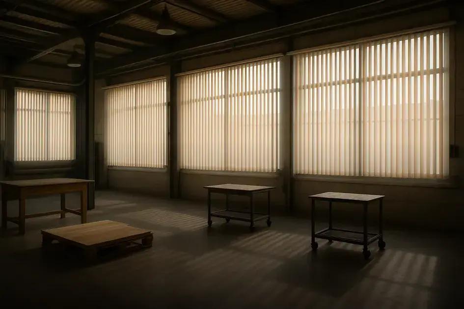 Persiana vertical em barracão: como escolher a melhor para seu espaço