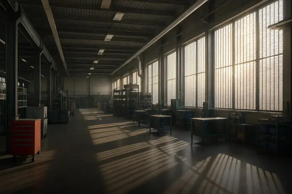 Persiana vertical em barracão: escolha prática para ambientes amplos e iluminados