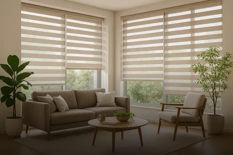 Persianas double vision em Timbó: conforto e estilo para sua casa agora