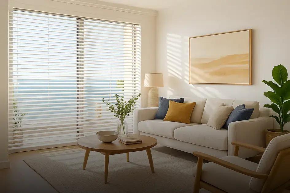 Persianas horizontais em Balneário Camboriú: estilo e controle para sua casa