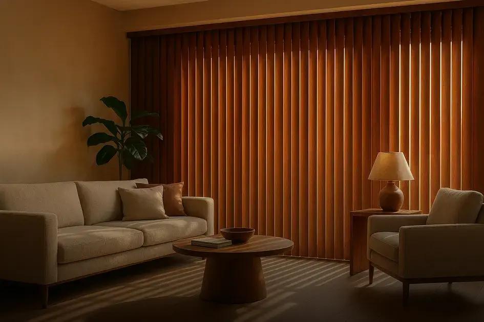 Persianas verticais em Massaranduba: elegância natural para seu ambiente