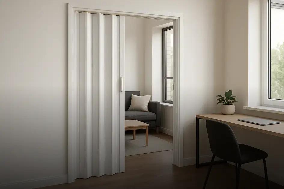 porta sanfonada em pvc em agronômica: a solução prática que faltava para seu ambiente