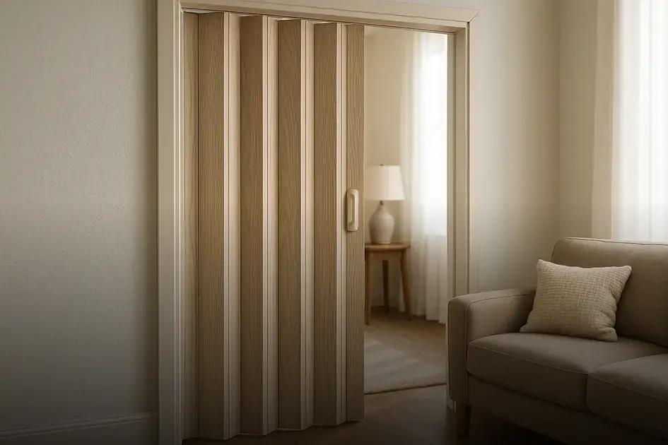 porta sanfonada em pvc em candói: veja por que é a escolha prática para seu espaço