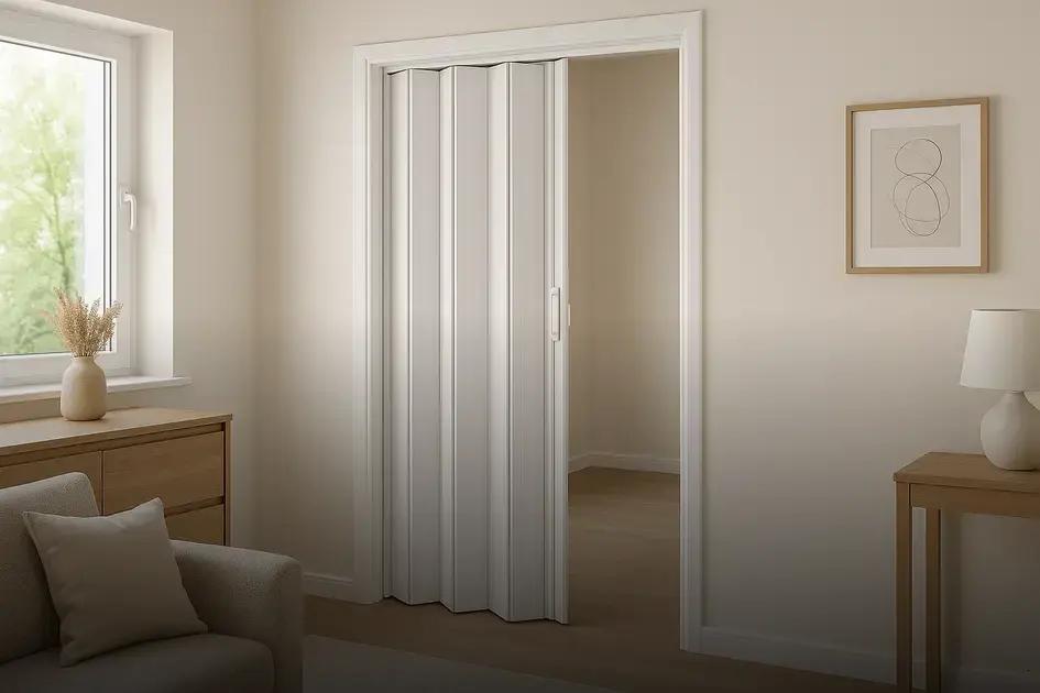 Porta sanfonada em PVC em Chapecó: o que torna essa escolha ideal para seu espaço