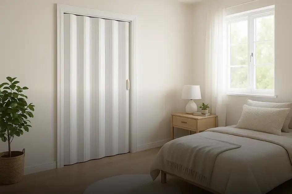 Porta sanfonada em PVC em Garuva: transformando espaços com praticidade