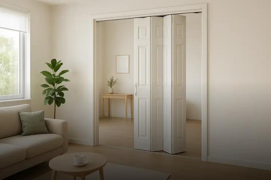 porta sanfonada em pvc em maratá: saiba como transformar seu espaço com praticidade