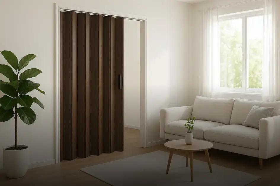 Porta sanfonada em PVC em Muliterno: veja quando escolher e instalar