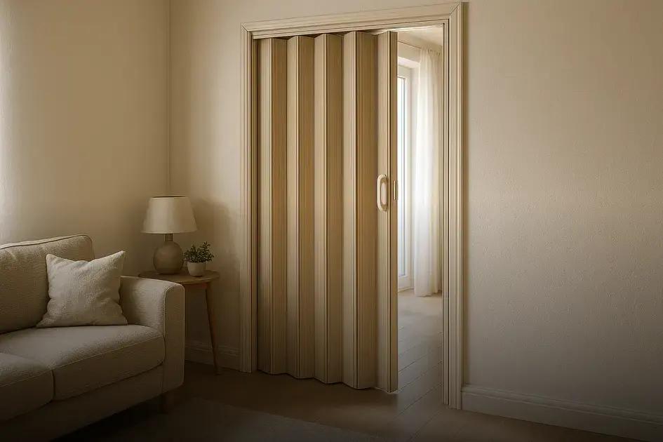 Porta sanfonada em PVC em Orleans: escolha prática e elegante para seu ambiente