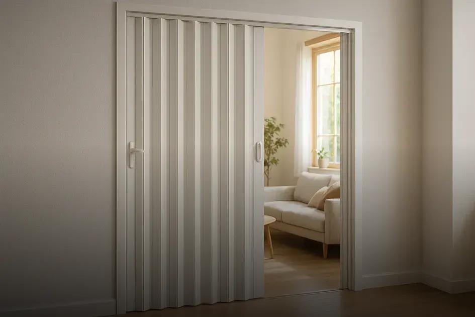 Porta sanfonada em PVC em União da Vitória: escolha prática para seu espaço