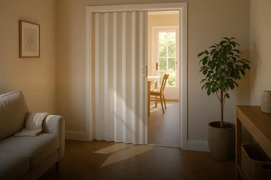 Porta sanfonada em PVC em Gramado Xavier: prática e moderna para sua casa