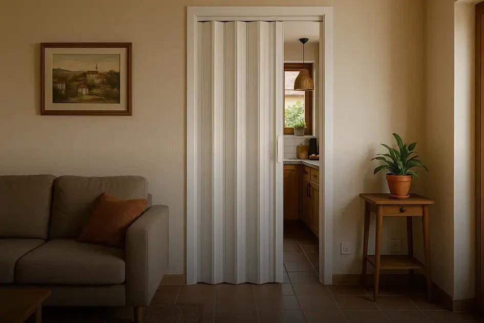 porta sanfonada em pvc em ribeirão do pinhal: conheça as vantagens práticas