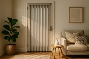 Persianas para porta: veja como escolher a peça que transforma seu ambiente
