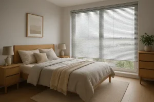 Persiana horizontal alumínio 25mm para quarto: conforto e estilo para seu ambiente