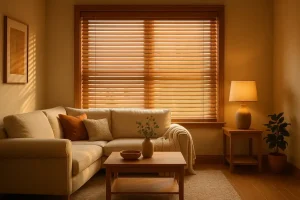 Persiana horizontal em madeira 50mm personalizada: escolha com estilo e conforto