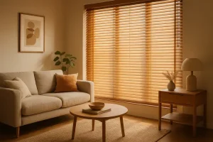 Persiana horizontal em madeira 50mm sob encomenda: conforto e estilo sob medida