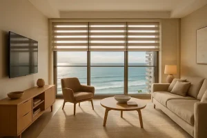 Persiana Double Vision para apartamento em Itapema: controle de luz